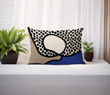 Miera Abstract Reversible Indoor/Outdoor Rectangular Pillow