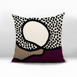 Miera Abstract Reversible Indoor/Outdoor Square Pillow