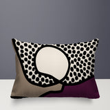Miera Abstract Reversible Indoor/Outdoor Rectangular Pillow