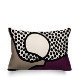 Miera Abstract Reversible Indoor/Outdoor Rectangular Pillow