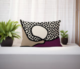Miera Abstract Reversible Indoor/Outdoor Rectangular Pillow