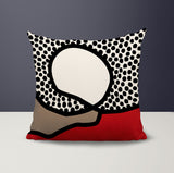 Miera Abstract Reversible Indoor/Outdoor Square Pillow