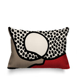 Miera Abstract Reversible Indoor/Outdoor Rectangular Pillow