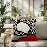 Miera Abstract Reversible Indoor/Outdoor Square Pillow