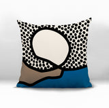 Miera Abstract Reversible Indoor/Outdoor Square Pillow