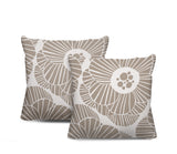 Mika Floral Reversible Indoor/Outdoor Square Pillow