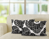 Mika Floral Reversible Indoor/Outdoor Rectangular Pillow