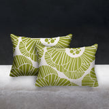 Mika Floral Reversible Indoor/Outdoor Rectangular Pillow