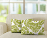 Mika Floral Reversible Indoor/Outdoor Rectangular Pillow