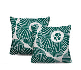 Mika Floral Reversible Indoor/Outdoor Square Pillow