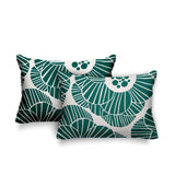 Mika Floral Reversible Indoor/Outdoor Rectangular Pillow