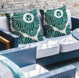 Mika Floral Reversible Indoor/Outdoor Square Pillow