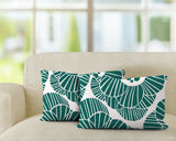 Mika Floral Reversible Indoor/Outdoor Rectangular Pillow