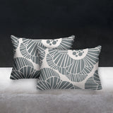 Mika Floral Reversible Indoor/Outdoor Rectangular Pillow