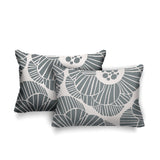 Mika Floral Reversible Indoor/Outdoor Rectangular Pillow
