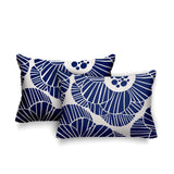 Mika Floral Reversible Indoor/Outdoor Rectangular Pillow