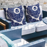 Mika Floral Reversible Indoor/Outdoor Square Pillow