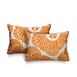Mika Floral Reversible Indoor/Outdoor Rectangular Pillow