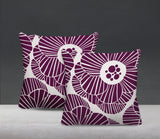 Mika Floral Reversible Indoor/Outdoor Square Pillow