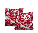 Mika Floral Reversible Indoor/Outdoor Square Pillow