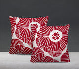 Mika Floral Reversible Indoor/Outdoor Square Pillow