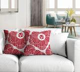 Mika Floral Reversible Indoor/Outdoor Square Pillow