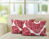Mika Floral Reversible Indoor/Outdoor Rectangular Pillow