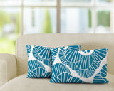 Mika Floral Reversible Indoor/Outdoor Rectangular Pillow