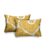 Mika Floral Reversible Indoor/Outdoor Rectangular Pillow