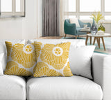 Mika Floral Reversible Indoor/Outdoor Square Pillow
