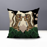 Mikro Tiger Reversible Indoor/Outdoor Square Pillow