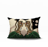 Mikro Tiger Reversible Indoor/Outdoor Rectangle Pillow