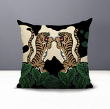 Mikro Tiger Reversible Indoor/Outdoor Square Pillow