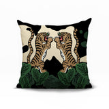 Mikro Tiger Reversible Indoor/Outdoor Square Pillow