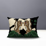Mikro Tiger Reversible Indoor/Outdoor Rectangle Pillow