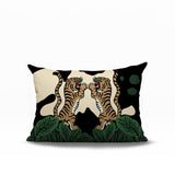 Mikro Tiger Reversible Indoor/Outdoor Rectangle Pillow