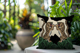 Mikro Tiger Reversible Indoor/Outdoor Square Pillow