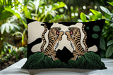 Mikro Tiger Reversible Indoor/Outdoor Rectangle Pillow