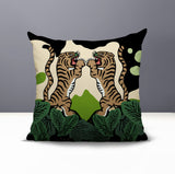 Mikro Tiger Reversible Indoor/Outdoor Square Pillow