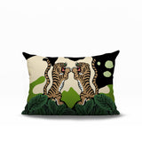 Mikro Tiger Reversible Indoor/Outdoor Rectangle Pillow
