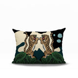 Mikro Tiger Reversible Indoor/Outdoor Rectangle Pillow