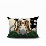 Mikro Tiger Reversible Indoor/Outdoor Rectangle Pillow