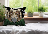 Mikro Tiger Reversible Indoor/Outdoor Square Pillow