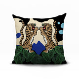Mikro Tiger Reversible Indoor/Outdoor Square Pillow