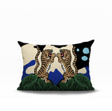 Mikro Tiger Reversible Indoor/Outdoor Rectangle Pillow