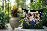 Mikro Tiger Reversible Indoor/Outdoor Rectangle Pillow