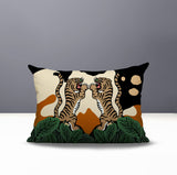 Mikro Tiger Reversible Indoor/Outdoor Rectangle Pillow