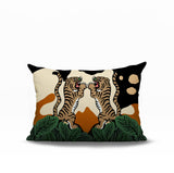 Mikro Tiger Reversible Indoor/Outdoor Rectangle Pillow