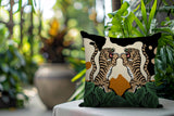 Mikro Tiger Reversible Indoor/Outdoor Square Pillow