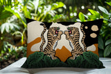 Mikro Tiger Reversible Indoor/Outdoor Rectangle Pillow